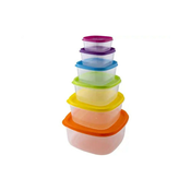 Set plasticnih posuda Lamart LT6029 Rainbow