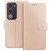 AVIZAR Denarnica za Oppo A5 serije Chesterfield s funkcijo stojala, Šampanjec roza, (5000190091)