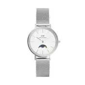 Daniel Wellington Petite Moonphase 32 Ročna ura Srebrna