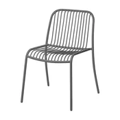 Siv kovinski vrtni stol Yua Wire – Blomus
