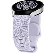 GS Univerzalni silikonski pašček 20 mm, Carven, vijoličen
