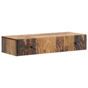 vidaXL Stenska stranska miza Star les 87,5 x 34,5 x 17 cm