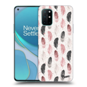Silikonski črni ovitek za OnePlus 8T - Feather 2