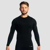 GymBeam Majica z dolgimi rokavi Fuse Black