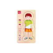 small foot Holzpuzzle Anatomie Tim 5842