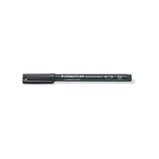 STAEDTLER flomaster 317 M črn, 997473