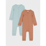 Sinsay - 2-pack pidžama - bledoplavo