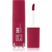 3INA The Longwear Lipstick dugotrajni tekuci ruž za usne nijansa 385 - Dark raspberry pink 6 ml