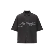 Ed Hardy Majica Adler und Sterne črna