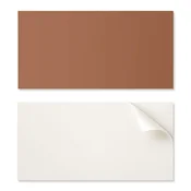 shumee Lepljena PVC plošča z motivom, idealna za hodnik 120x60 cm, rjava barva