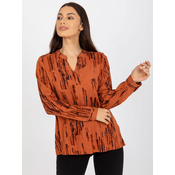 Blouse-D73771M11081A-light brown