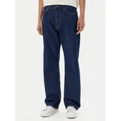 HUGO Jeans hlače Elyah_B 50520594 Mornarsko modra Straight Fit