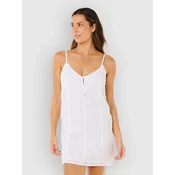 Rip Curl Oasis Broderie Slip Dress white