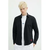Hugo Srajca Ermo 50500216 Črna Slim Fit