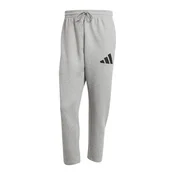 ADIDAS SPORTSWEAR Športne hlače FUTURE ICONS THREE BAR svetlo siva/črna