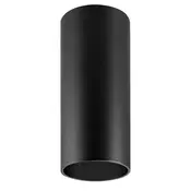 LED VISILICA cylinder, 240V, GU10/PAR16, Max 12W (LED), IP20, L13.5cm, black VK/03087CE/13/B