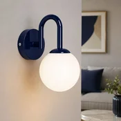 Opviq zidna lampa Loop-20451-G, 1 × E27, teget
