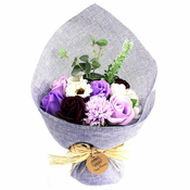 Buket cvijeca od sapuna - PurpleBuket cvijeca od sapuna - Purple