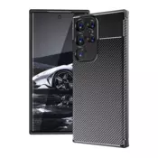 Maska Carbon Defender za Samsung S24 Ultra/ S928B crna