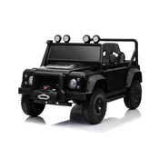 Licencirani auto na akumulator Land Rover Defender 110 SVX Concept - crni