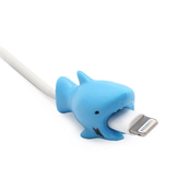 Zaščita za kabel, USB, Shark, Teracell, modra