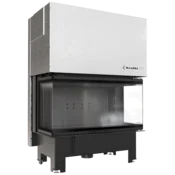 Kratki Vgradni kamin NBC/1000/400/BLACK
