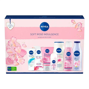 NIVEA Soft Rose Indulgence Ženski set, 7 komada