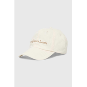 Kapa sa šiltom Polo Ralph Lauren boja: bež, s aplikacijom, 710950138001