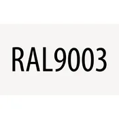 C12-910 VOSEK MEHKI BELI RAL9003 2-del