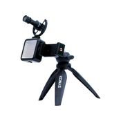 Komplet Synco Vlogger za 2 pametna telefona (mikrofon, mini LED, mini stojalo) (SY-VKIT-2)