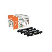 Peach PT1070 toner 4 kom Kompatibilan Crno, Plavo, Magenta, Žuto