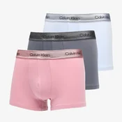 Bokserice Calvin Klein Trunk 3-Pack Pink L