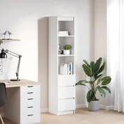 Visoka ploca bijela 37,5x35x180 cm izradeno drvo