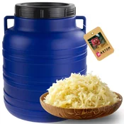 shumee Plastični sod BEC10 ZA vlaganje kumar in zelja 10L z ročajem