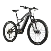 Leader Fox Električno Kolo ARGUS FS 29 Grey, Panasonic, Celoodpružen, 21,5, Aluminij, Shimano