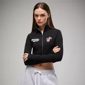 Dukserica na otkopčavanje sa podignutom kragnom Miami Heat