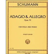 SCHUMANN:ADAGIO&ALLEGRO OP.70 VIOLA AND PIANO