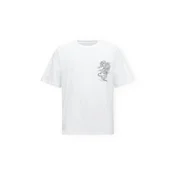 JACK & JONES Majica JORSUMMER svetlo zelena/črna/bela