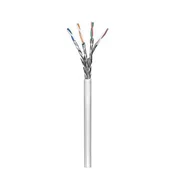 Omrežni LAN kabel S/FTP kabel, Cat.6, Lanko - Lanko, 305 m, dvojno ščitenje, CCA, siva