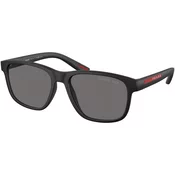 Prada Linea Rossa PS06YS DG002G Polarized ONE SIZE (56) Črna/Siva