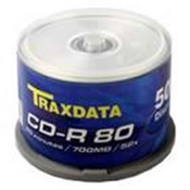 TRAXDATA medij CD-R 52X 700MB SPINDLE 50KOM
