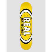 Real Team Classic Oval 8.06 Skateboard deska yellow