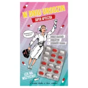 4U Rojstnodnevna voščilnica Super komplet prve pomoči Zdravilo za vse s sladkarijami iz