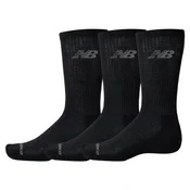 Nogavice New Balance Performance Basic Crew, 3 pari, črne (S (EU 35-38))