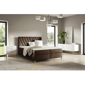 Boxspring postelja Beno - 140x200 cm