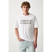HUGO Majica Nerpient 50566041 Bela Regular Fit