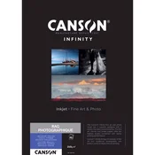 Canson Rag Photographique 210 g/m2 - A4, 25 listov