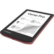 PocketBook PocketBook Verse Pro e-bralnik, 16 GB, Wi-Fi, črna/rdeča