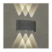 Brilagi - LED spoljašnje zidno svetlo FLAREBOX LED/6W/230V antracit IP65