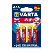 Varta Max Power baterija AAA, 4 kos